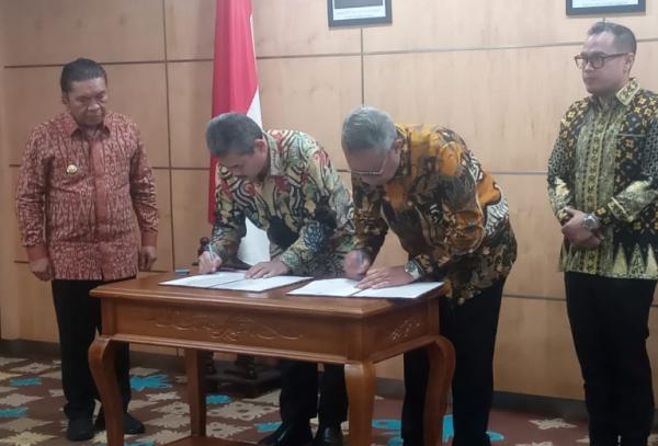 PJ Gubernur Banten Hadiri Sertijab Berakhirnya Masa Jabatan Pjs Wali Kota Tangsel Tabrani