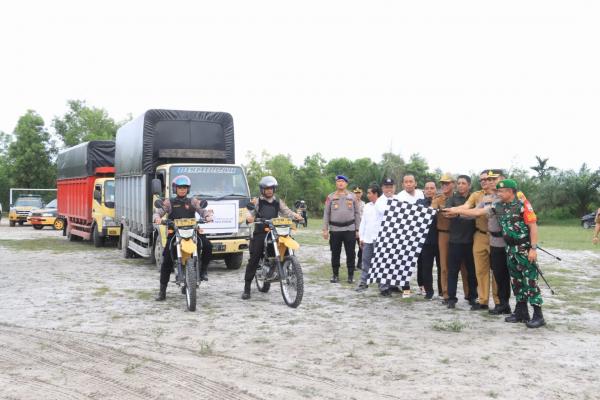 Kapolres Dumai Pimpin Langsung Pengawalan dan Pengamanan Proses Distribusi Logistik Pilkada 2024