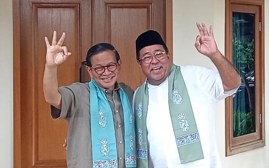 Pramono Anung - Rano Karno Deklarasi Kemenangan Pilkada Jakarta 1 Putaran