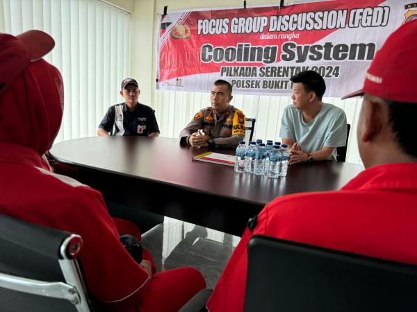 Polsek Bukit Kapur Adakan Cooling System Berlangsung di PT Energisindo Gas