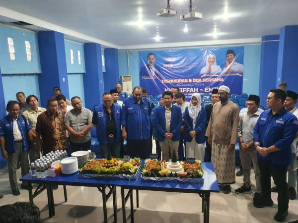 Calon Paslon Bupati dan Wali Kota Banyak yang Jadi, Demokrat Gelar Syukuran, Ini Sosoknya