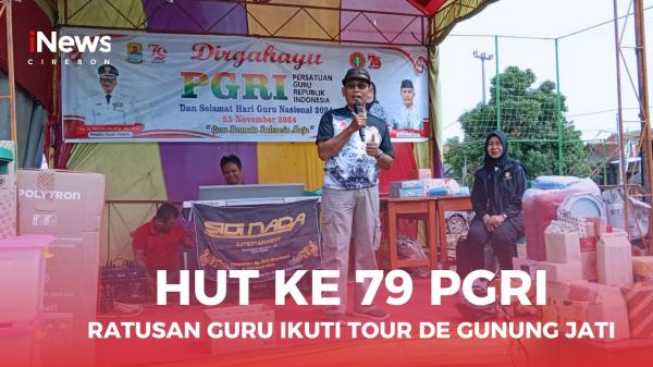 PGRI Gunung Jati Gelar Touring Perdana dalam Puncak Peringatan HUT ke-79 PGRI