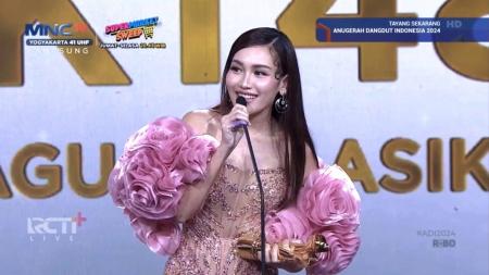 Ayu Ting Ting Borong 3 Penghargaan di Anugerah Dangdut Indonesia 2024