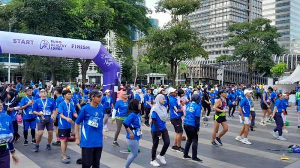 Run For Healthy Lungs Hirup Udara Segar, Hidup Lebih Lama: Ajak Hidup Sehat dan Skrining Kanker Paru