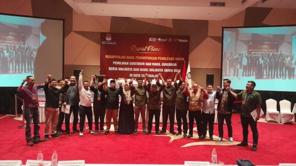 Hasil Pleno KPU, Viman-Diky Resmi Unggul di Pilkada Kota Tasikmalaya 2024