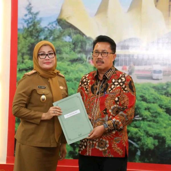 Thamrin Pensiun, Intji Indrianti Jadi Sekda Lampung Selatan