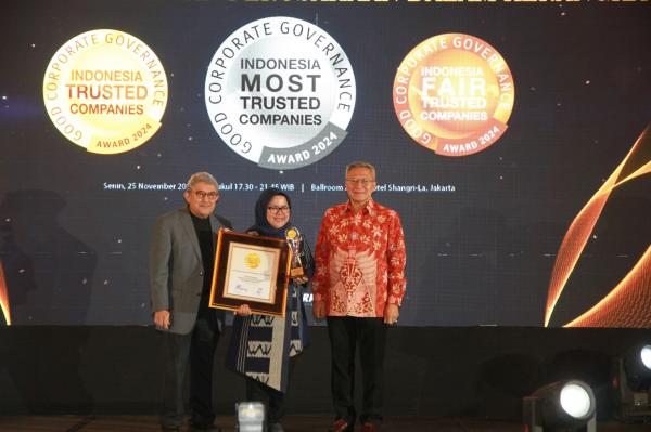 PIEP Raih Predikat Indonesia Trusted Company di Ajang CGPI Awarding 2024