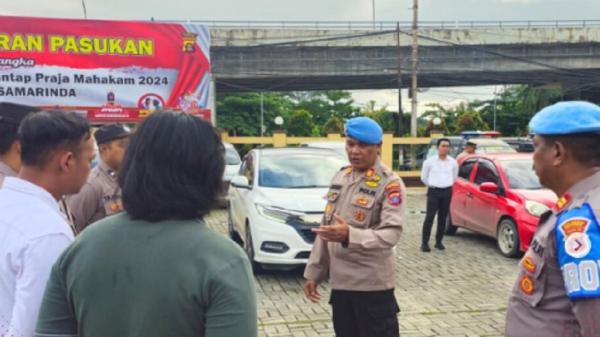 Polresta Samarinda Gelar Tes Urine dan Razia Handphone Dadakan, Ini Hasilnya