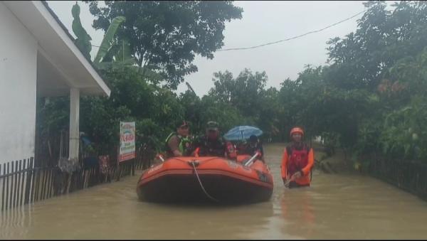 Banjir di Cikeusik Pandeglang: Jalan Lumpuh, 270 KK Terisolir, 80 Rumah Terendam