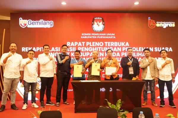 Partisipasi Pemilih Pilkada Purwakarta Capai 73, 9 Persen, Menurun dari Pemilu