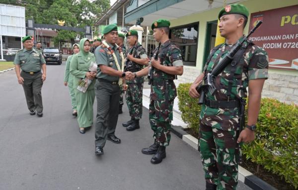 Dandim Sukoharjo Resmi Berganti, Sertijab Dipimpin Danrem Warastratama