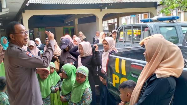 Polsek Rancah Gelar Program Polsanak: Menumbuhkan Kedekatan Polri dengan Anak-Anak