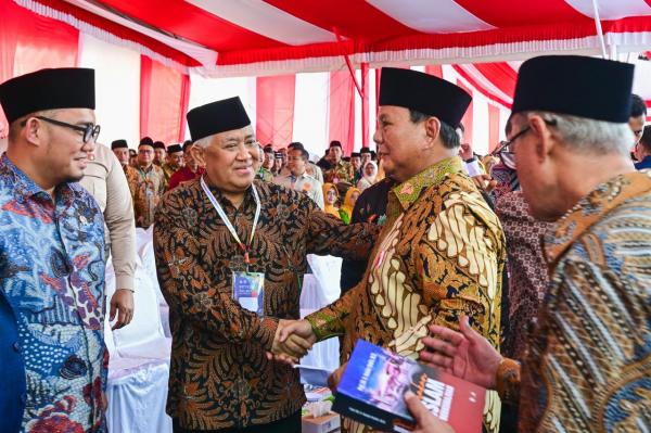 Prabowo Sebut Din Syamsuddin Sebagai Kawan Lama Waktu Muda