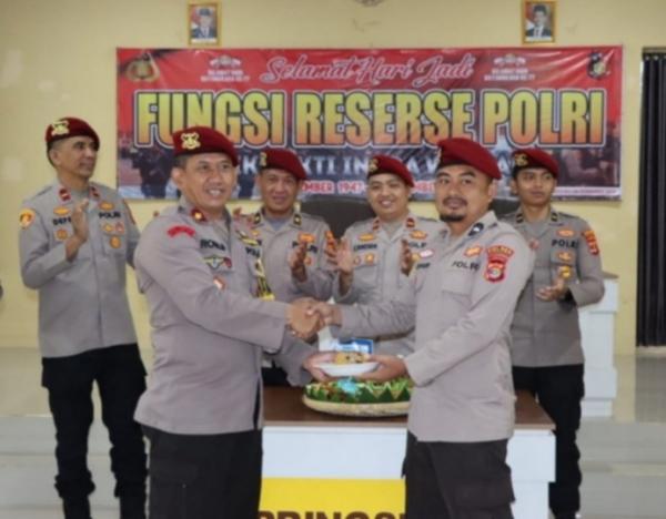 HUT Reserse ke-77: Wakapolres Pringsewu Dorong Kompetensi dan Integritas Anggota