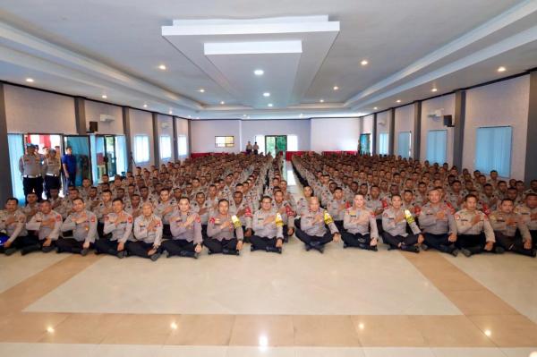 Jelang Pelantikan, Wakapolda Banten Beri Arahan Kepada Siswa Diktuk SPN Polda Banten