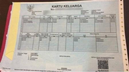 Mudah Tanpa Antre di Dukcapil Cara Cetak KK Barcode secara Online