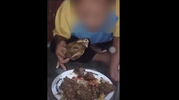 Viral! Anak ABK Dipaksa Makan Daging Musang di Bandung, Polisi Turun Tangan