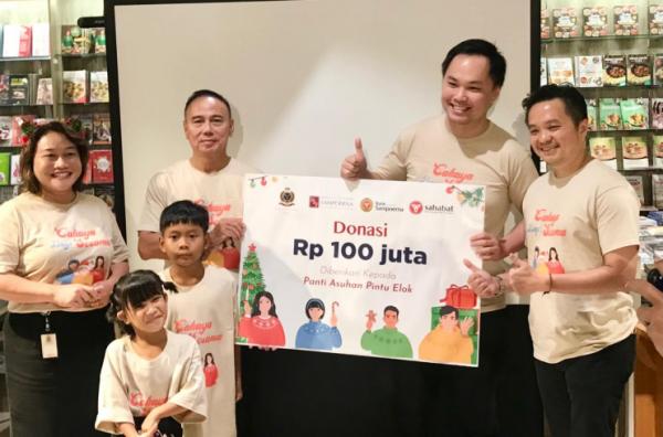 Bank Sampoerna Rayakan Natal dengan Program Bakti Sosial untuk Anak Panti Asuhan