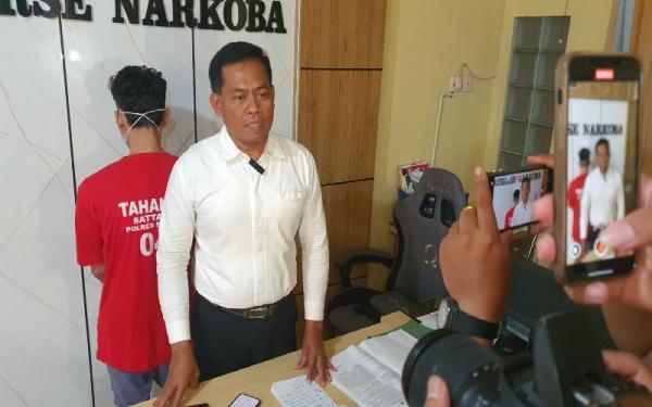 Tim Opsnal Satresnarkoba Polres Sragen Amankan Pengedar Obat Berbahaya di Sidoharjo