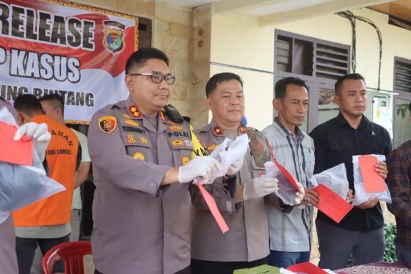 Pelaku Pembunuhan Seorang Janda Dibekuk Polsek Tanjung Bintang