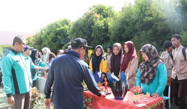 Bidik Bakat Siswa, SMK N 3 Bengkulu Utara Gelar Class Meeting dan Pameran Karya P5