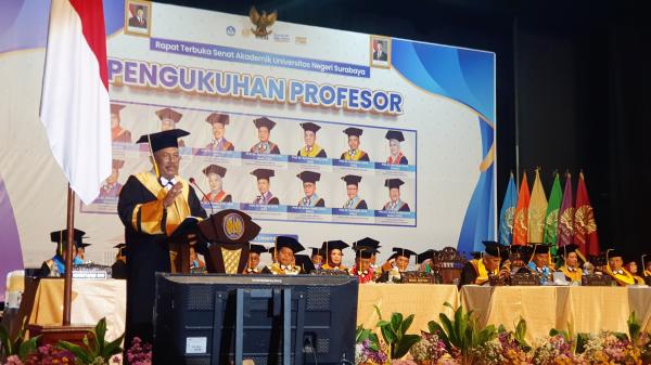 Unesa Kukuhkan Profesor Andun, Spesialis Olahraga Rekreasi dan Kesehatan Pertama di Indonesia