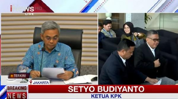 KPK Sebut Ada Bukti Hasto Kristiyanto Terlibat Penyuapan eks Komisioner KPU Wahyu Setiawan