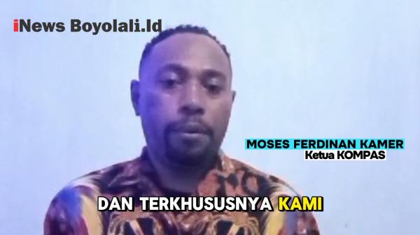 Beginilah Ajakan Ketua Komunitas Mahasiswa Papua Soloraya