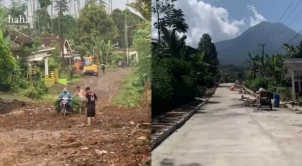 Viral! Tukang Bakso Bangun Jalan yang Rusak Parah Habis Rp10 Miliar, Kok Bisa?