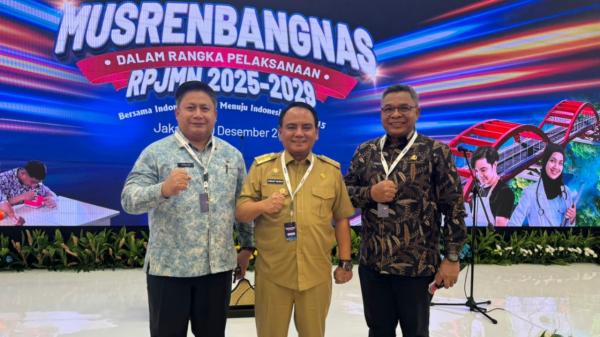 Hadiri Musrenbangnas RPJMN 2025-2029, Pj Gubernur: Momentum Perkuat Pembangunan di Sultra