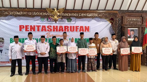 Baznas Purbalingga Salurkan Zakat Rp377 Juta untuk 370 Mustahik