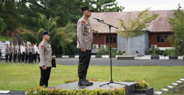 Kasus Kriminal Menurun di Tahun 2024, Kapolda Sulbar Apresiasi Kinerja Personel