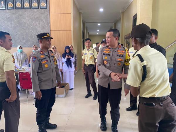 HUT Satpam ke-44: Polres Pidie Jaya Gelar Aksi Donor Darah untuk Masyarakat