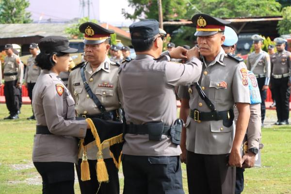 IPDA Arman Resmi Jabat Kapolsek Bolakme, Wakapolres Jayawijaya Pimpin Sertijab