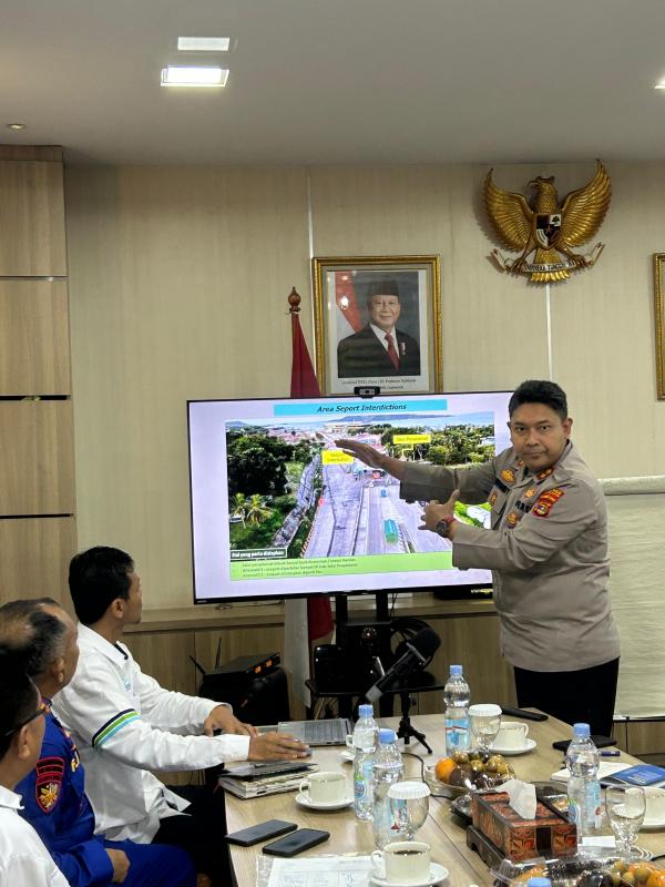 Rapat Koordinasi Penataan Area Seaport Pelabuhan Bakauheni dan Kesiapan Ops Ketupat Krakatau 2025