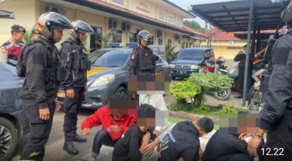 Polisi Gagalkan Tawuran Enam Remaja dan Sajam Berhasil Diamankan