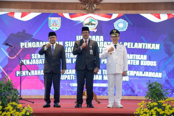 Hasan Chabibie Resmi Diganti, Pj Bupati Kudus Diisi Direktur LHKPN KPK