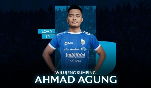 Resmi, Persib Datangkan Ahmad Agung dari Persik Kediri