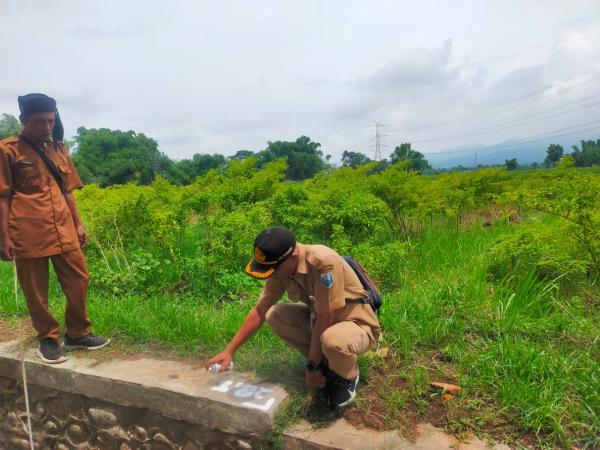 Pembangunan Desa Bucor Wetan Probolinggo Mendapat Monev dari Kecamatan, Ini hasilnya