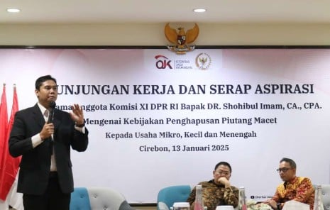 OJK Cirebon Dukung Kebijakan Pemerintah Tentang Penghapusan Piutang Macet UMKM