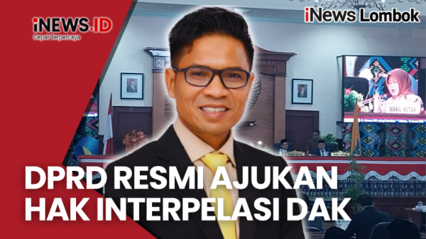 Surat Tanda Tangan Anggota DPRD NTB Tentang Hak Interpelasi Pengelolaan DAK Diserahkan di Paripurna