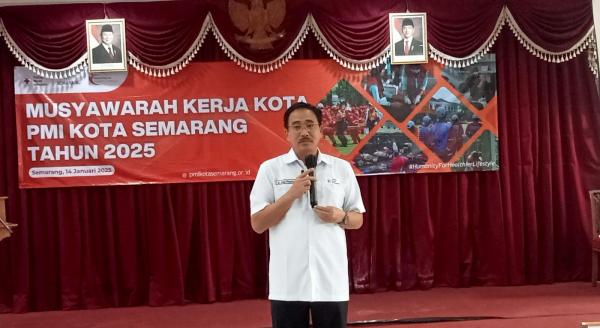 Gelar Musyawarah Kerja 2025, PMI Kota Semarang Fokus pada Gaya Hidup Sehat