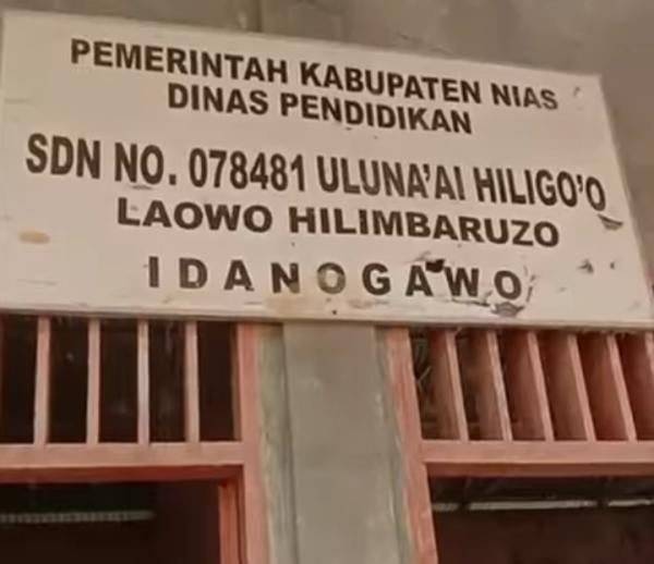 Satu Bulan Tanpa Guru Tidak Ada Belajar, Siswa SD di Nias Viralkan Kondisi Sekolah 