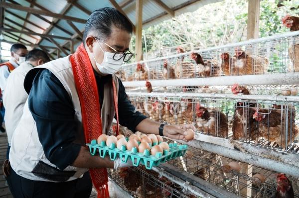 Penjabat Gubernur Kaltim Tinjau Program Pemberdayaan Masyarakat di Barong Tongkok