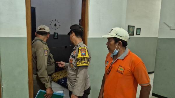 Polsek Kertosono Dampingi Pengecekan dan Pendataan Tempat Kos