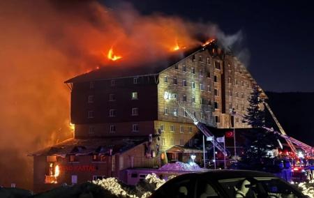 Kebakaran Hotel Resor Ski Turki, 66 Orang Tewas Terpanggang