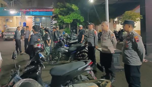 Patroli Herek, Polisi Amankan 9 Motor Knalpot Brong di Kartasura