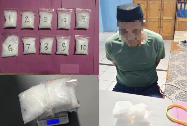 Kurir Narkoba di Pasangkayu Ditangkap, Polisi Sita 755 Gram Sabu