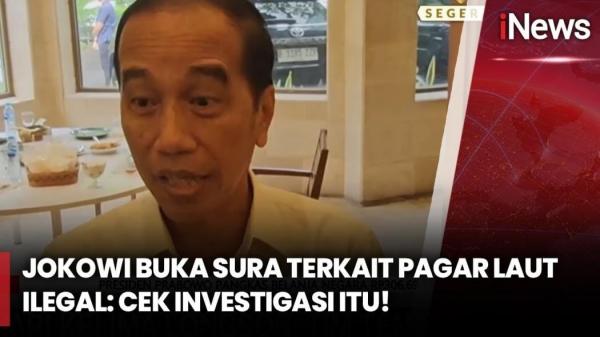 Sertifikat Pagar Laut Terbit di Era Pemerintahannya Begini Tanggapan Jokowi