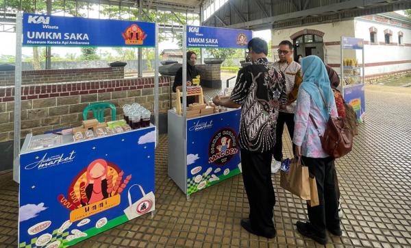 Libur Panjang Imlek, Museum Kereta Api Ambarawa Hadirkan UMKM Expo